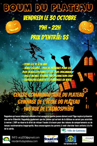 La Boum de l’Halloween