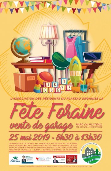 Fête foraine 2019 – vente de garage