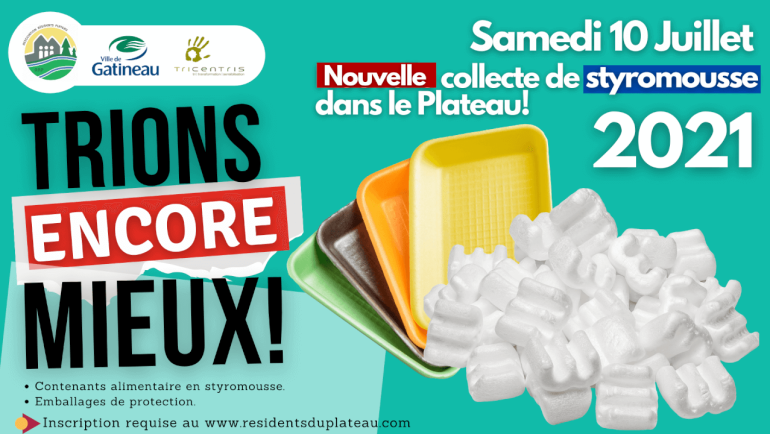 2e collecte de styromousse