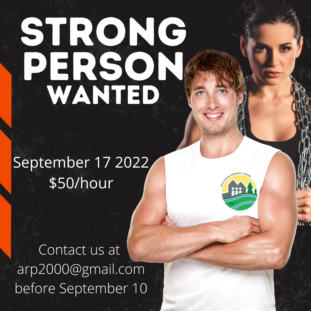 Strong People Wanted