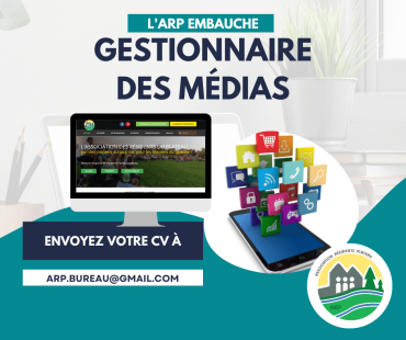 Offre d’emploi – Gestionnaire des médias