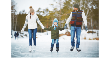 Ice skating : Winter season is coming!