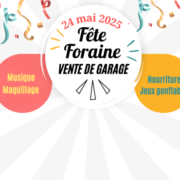 Le Parc du Plateau en fête le 24 mai!