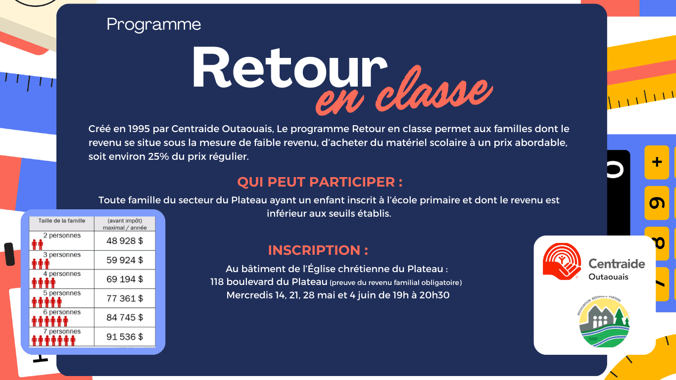 Retour en classe - 2025-2026_Site Web