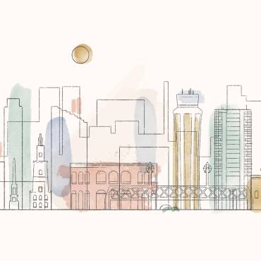 Construction du projet domiciliaire PANORA sur de Bruxelles