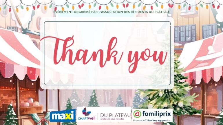 Successful first edition of the Plateau Christmas Market