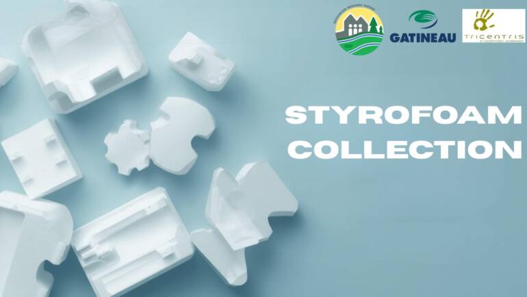 Recycle your styrofoam packaging on January 10