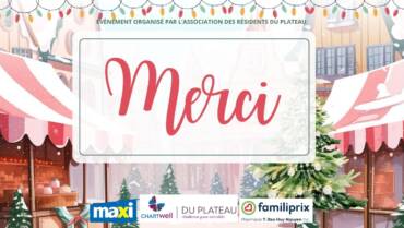 Première édition réussie du Marché de Noël du Plateau