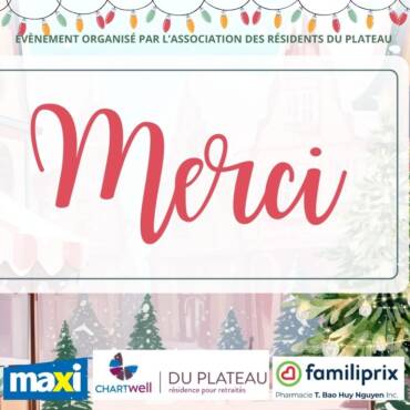 Première édition réussie du Marché de Noël du Plateau