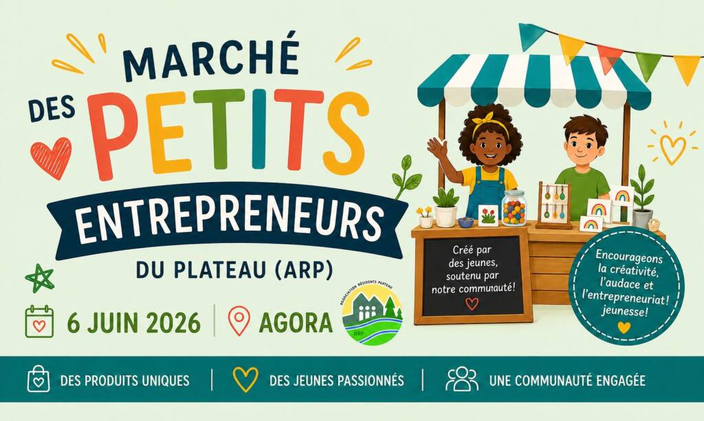 Bannière Gmail Marché du Plateau 2026
