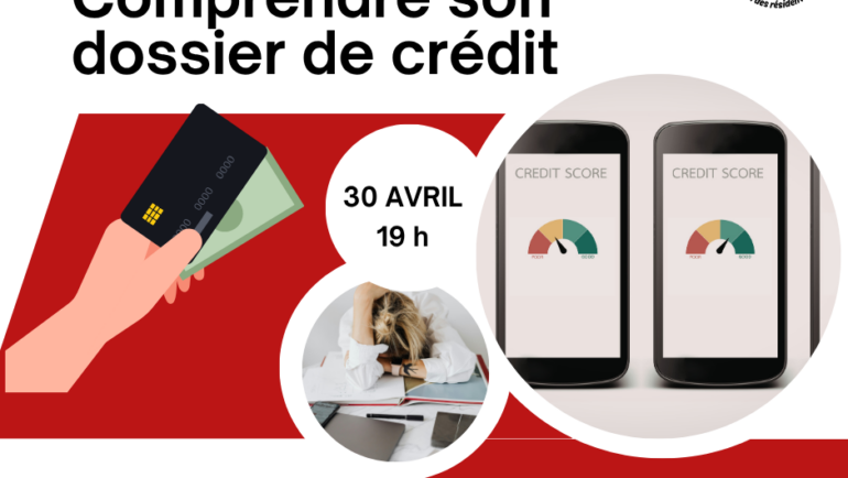Conférence : Comprendre son dossier de crédit